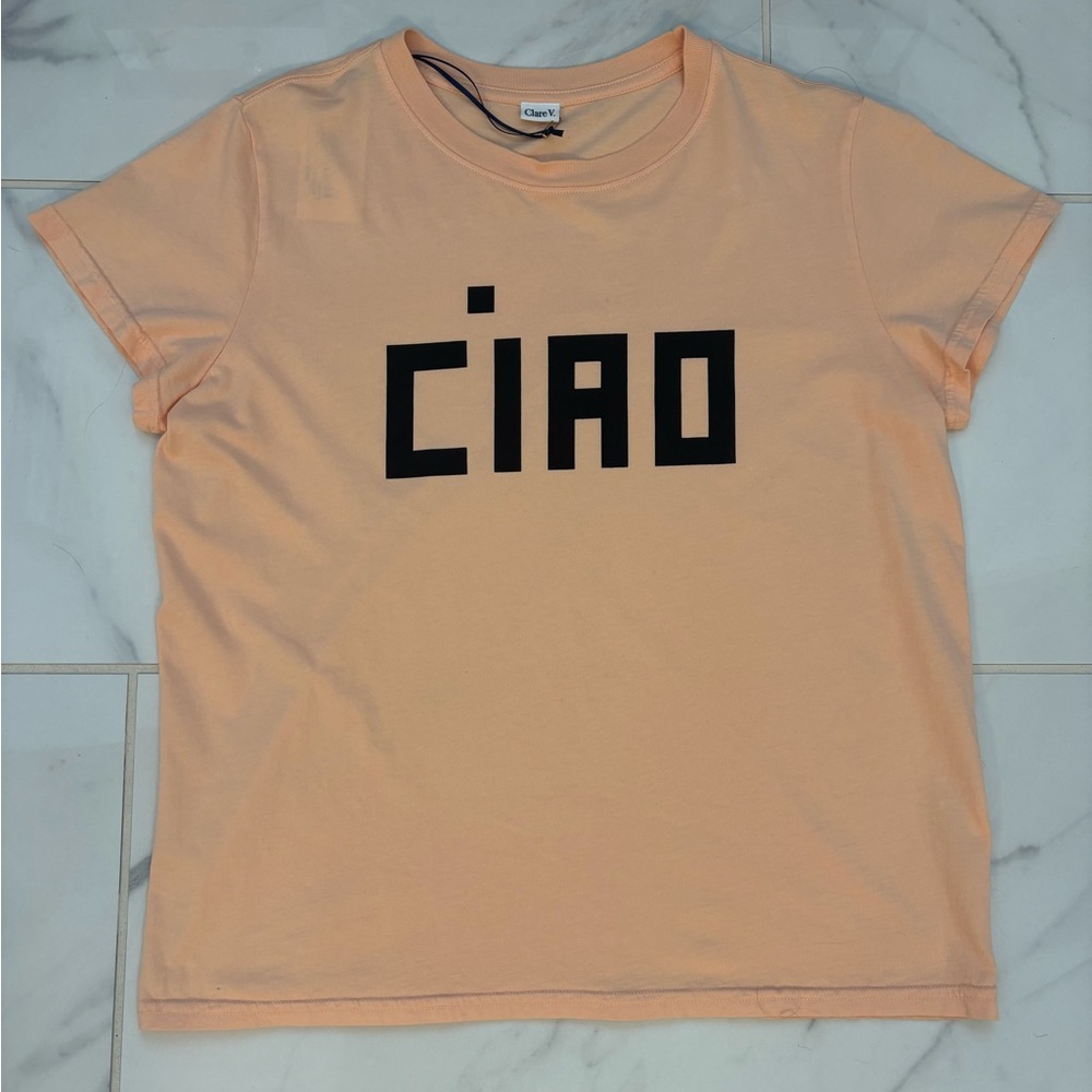 Clare V Ciao Tee Shirt
